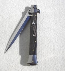 NEW FRANK BELTRAME 11" DARK HORN DAGGER BLADE ITALIAN STILETTO 
