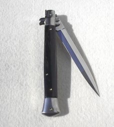 NEW FRANK BELTRAME 11" DARK HORN DAGGER BLADE ITALIAN STILETTO 