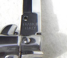 NEW FRANK BELTRAME 11" DARK HORN DAGGER BLADE ITALIAN STILETTO 
