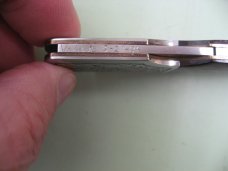 AL MAR  EAGLE LOCKBACK ENGRAVED BOLSTER