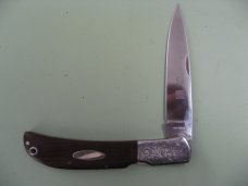 AL MAR  EAGLE LOCKBACK ENGRAVED BOLSTER
