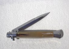 NEW FRANK BELTRAME 11" GENUINE LIGHT HORN ITALIAN STILETTO