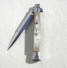 NEW FRANK BELTRAME 11" GENUINE LIGHT HORN ITALIAN STILETTO