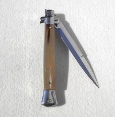 NEW FRANK BELTRAME 11" GENUINE LIGHT HORN ITALIAN STILETTO