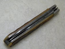 Vintage VOOS USA  Bone Bearhead Jack Knife