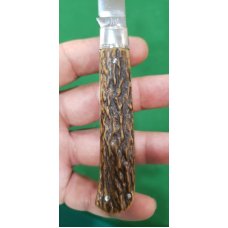 3 1/2" Old Custom Made Knife, Premium Stag! **New Year Sale**