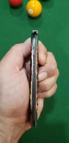 4 1/2"  Custom Made Bird's Head Bolster Knife, Premium stag handle **New Year Sale**
