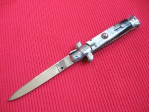 Vintage VIRGINIA Italian STILETTO Switchblade Knife.