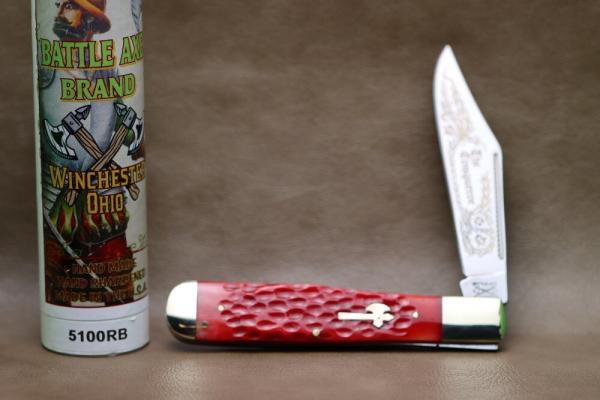 Battle Axe Brand Cooper Cutlery Red Bone 1/100 EDC Hunter Battle Axe Brand Cooper Cutlery Red Bone 1/100 EDC Hunter