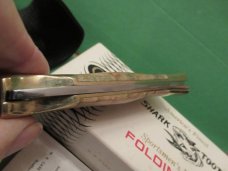 Case XX 1972 Curly Maple Shark Tooth Pattern # 7197-SSP