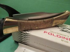 Case XX 1972 Curly Maple Shark Tooth Pattern # 7197-SSP
