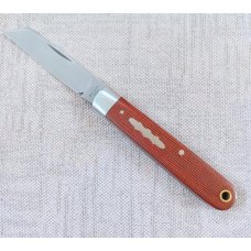 T A Davison Straight Sheepsfoot Jack..A2 beadblasted..Crosscut..lanyard.4" closed..#2070...his pouch