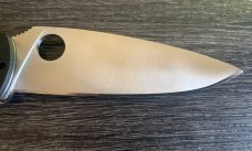  Spyderco Resilience Folding Knife 4-1/4" Satin Plain Blade