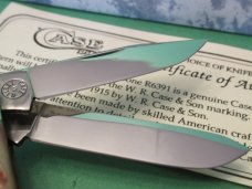 Case Classic 1991 Red Banana Bone Anglo Saxon Whittler Pattern # R6391 