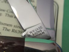 Case Classic 1991 Red Banana Bone Anglo Saxon Whittler Pattern # R6391 