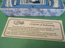 Case Classic 1991 Red Banana Bone Anglo Saxon Whittler Pattern # R6391 
