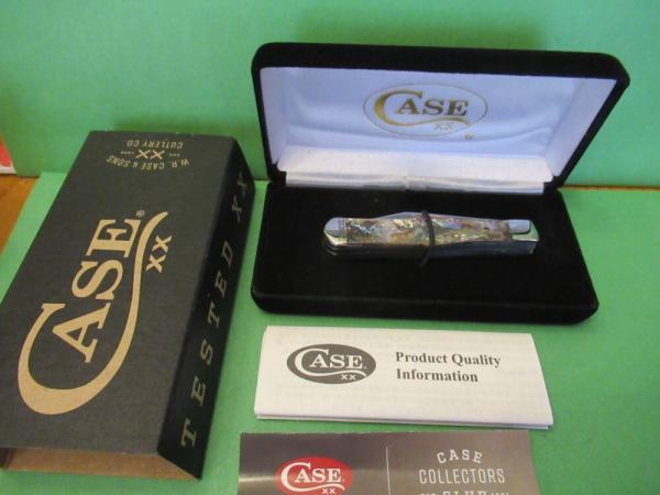 Case XX  2022 Abalone Pearl Small Coke Bottle Pattern # 8225 1/2 SS