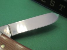 Case XX 2022 Natural Canvas Micarta Large Stockman Pattern # 10375 SS