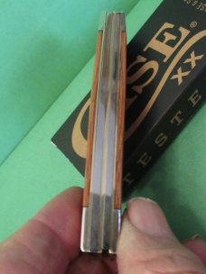 Case XX 2022 Natural Canvas Micarta Large Stockman Pattern # 10375 SS