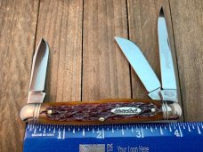 Robeson by Queen Cattle Stockman Amber Jigged Bone