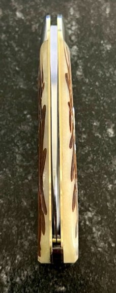 Great Eastern Cutlery Tidioute 363122 Toenail Clipper, India Jigged Bone Handle, GEC 36, New #2