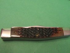 Case XX 1990 Missing Dot Knife Brown Bone Pattern #6275 SP