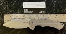 Rare Kershaw Junkyard Dog 1725SG2, Tim Galyean Design, Used