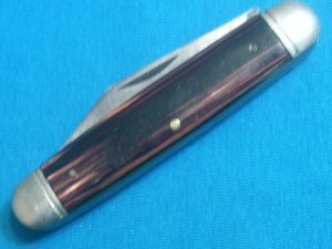 VINTAGE HIBBARD SPENCER BARTLETT HSB EQUAL END CIGAR PEN JACK FANCY FOLDING POCKET KNIFE KNIVES OLD