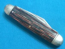VINTAGE HIBBARD SPENCER BARTLETT HSB EQUAL END CIGAR PEN JACK FANCY FOLDING POCKET KNIFE KNIVES OLD