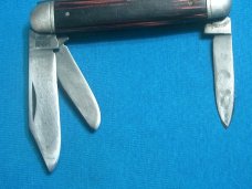 VINTAGE HIBBARD SPENCER BARTLETT HSB EQUAL END CIGAR PEN JACK FANCY FOLDING POCKET KNIFE KNIVES OLD