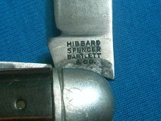 VINTAGE HIBBARD SPENCER BARTLETT HSB EQUAL END CIGAR PEN JACK FANCY FOLDING POCKET KNIFE KNIVES OLD