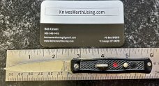 1960's Bargeon Mini Switchblade, Rare "FRANCE" Mark, 5 1/2 Inch 