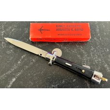 Bargeon Large Switchblade, Hard To Find 9 1/2 Inch, With Original Box, Made In France, Unused  