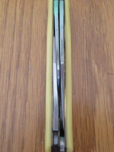 Schrade NY USA Birds Eye Yellow Delrin Handle Stockman Pattern # 882Y