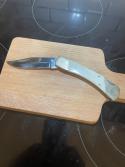 German stainless Rostfrei Trophy Stag hunting knife Good used condition VG blade