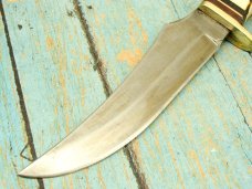 Vintage USA Uncle Henry Schrade 498 Hunting knife and leather sheath