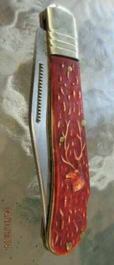  Vintage Valor Flintlock Hi-Stainless 4000322 1 Blade Folding Pocket Knife Japan