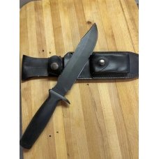Vintage Schlieper Eye Brand Germany Survival Bowie knife wsheath