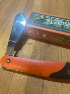 Rough Ryder Cotton Sampler orange handles New in Box, un-used, MINT 