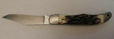 Schrade USA 127UH Uncle Henry Folding Hunting Knife with leather sheath 