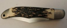 Schrade USA 127UH Uncle Henry Folding Hunting Knife with leather sheath 