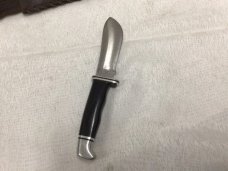  Vintage Buck 103 Skinner Knife With Leather Belt Sheath