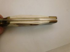 Vintage Parker Imai Japan K-139 hunter knife with bone handle 