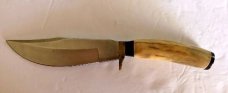 Vintage G. Crone HUNTING KNIFE w/ Sheath 