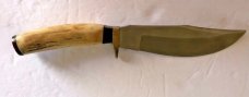 Vintage G. Crone HUNTING KNIFE w/ Sheath 