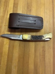 Schrade USA Uncle Henry LB8 Hunter Knife w/ Sheath