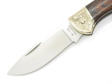  Vintage Parker Imai Seki Japan 4.75" Big Lou Scroll Folding Hunter Knife