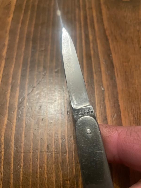 Rare ring twist knife DRGM