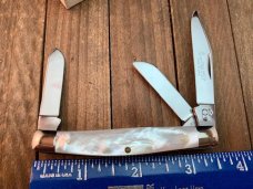 Queen Cutlery Stockman Mother of Pearl 47 Years Old 1976