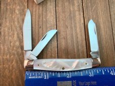 Queen Cutlery Stockman Mother of Pearl 47 Years Old 1976